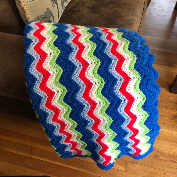 Bedding Vintage Afghan Throw Poshmark